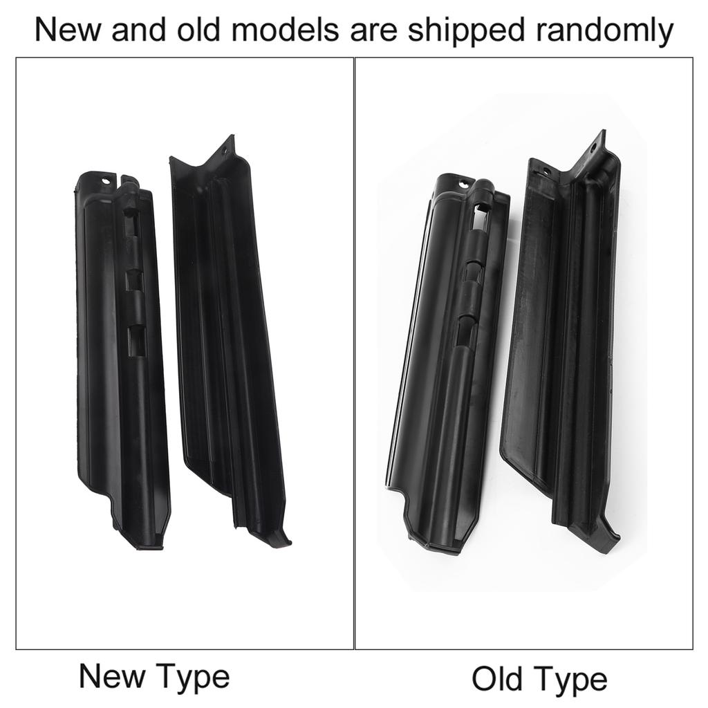 Motorcycle Front Fork Slider Guards Protection Cover Fits For Kawasaki KLX650 KLX250R Black