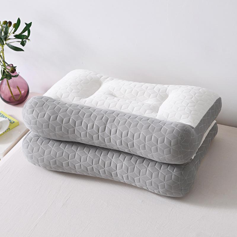 

Мужская латексная подушка для поддержки шеи с противоскользящим покрытием - Пара для полной поддержки головы в общежитиях 48*74cm [Single]