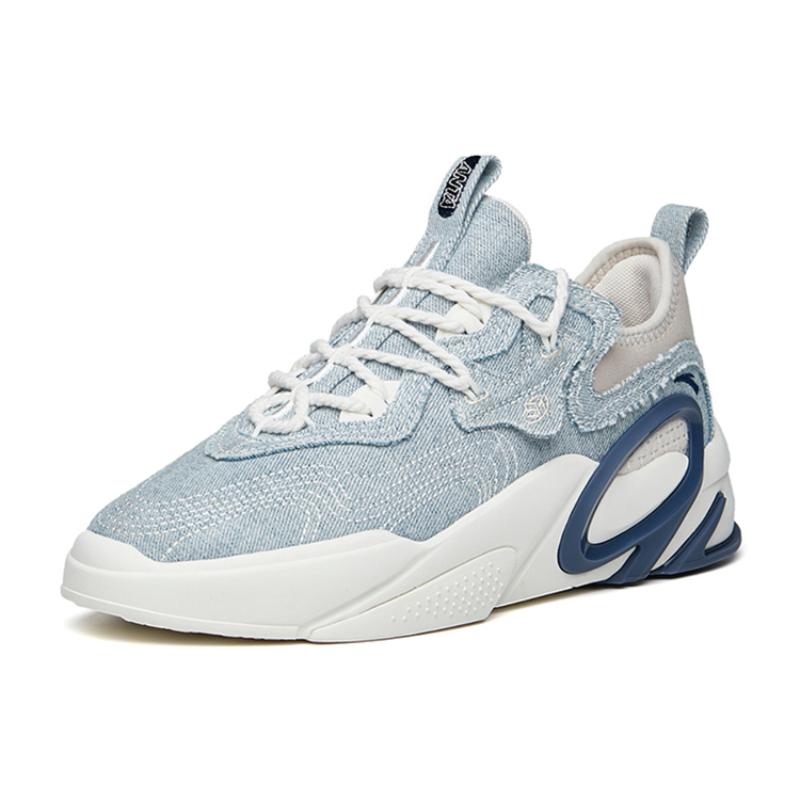Anta AT91 Low-Top Skateboard Shoes Men's Blue Gray Sneakers 112218072-7