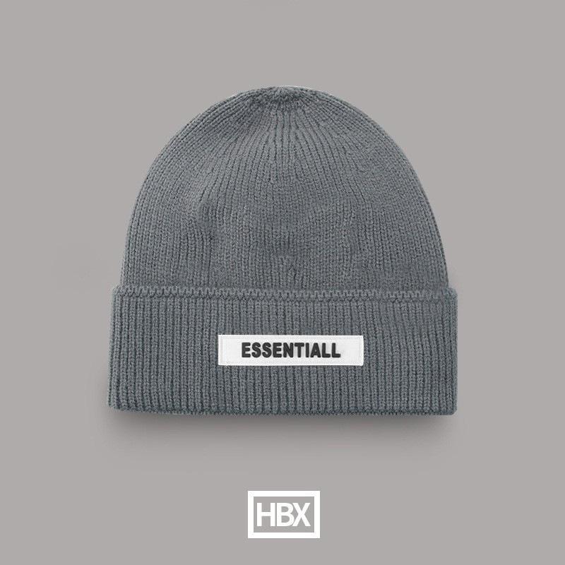 Star hat winter men's wool hat autumn and winter versatile pullover knitted hat warm pile cold hat women