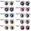Change Makeup Doll Bear Crafts Stuffed Toys Eye Accessories Doll Eyelash 3D Eyes +Eyelash