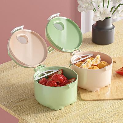 Milk Powder Spoon Essential Cereal Toddle Snacks Container Food Storage Box Baby Milk Powder Box