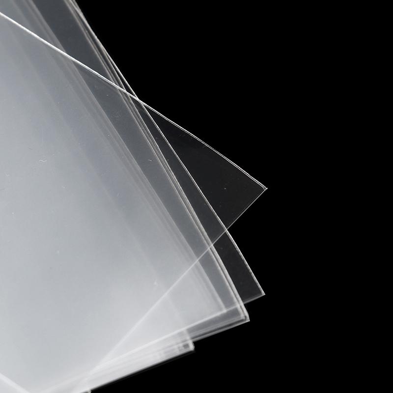 50Pcs Korea Card Sleeves Clear Acid Photocard Holographic Protector Film Album