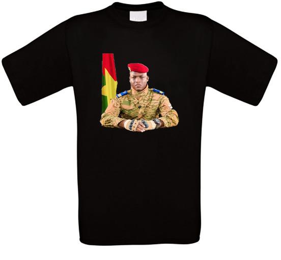 Ibrahim Traore Burkina Faso Africa Afrique Africa T-Shirt All Sizes XXL