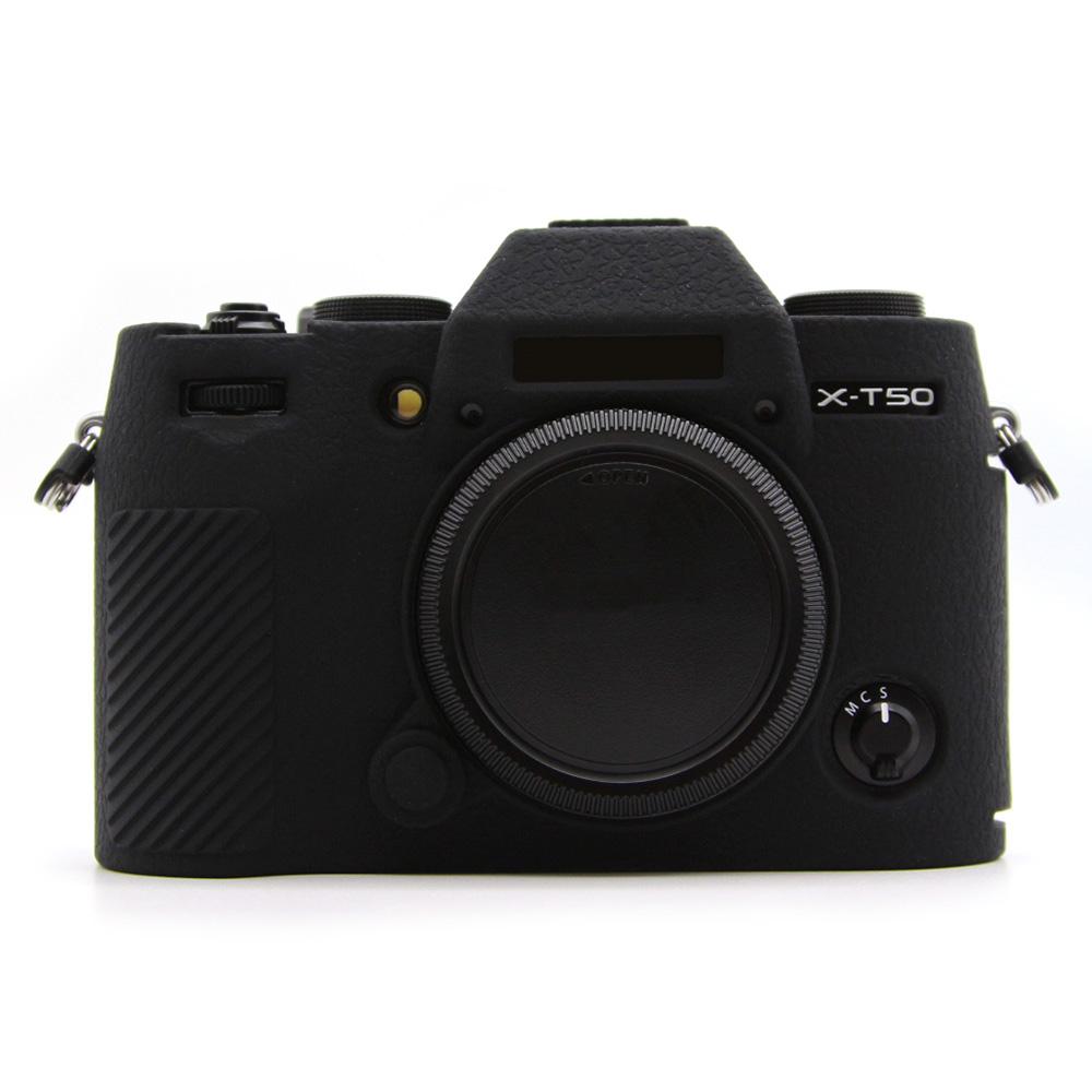 For Fujifilm X-T50 Camera Case Anti-Scratch Textured Silicone Protective Cover