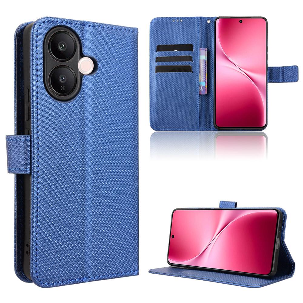 Flip Cover für Vivo V60 Lite PU-Leder Handyhülle Ganzkörperschutz [RFID-Blockierung] Schutzhüllen