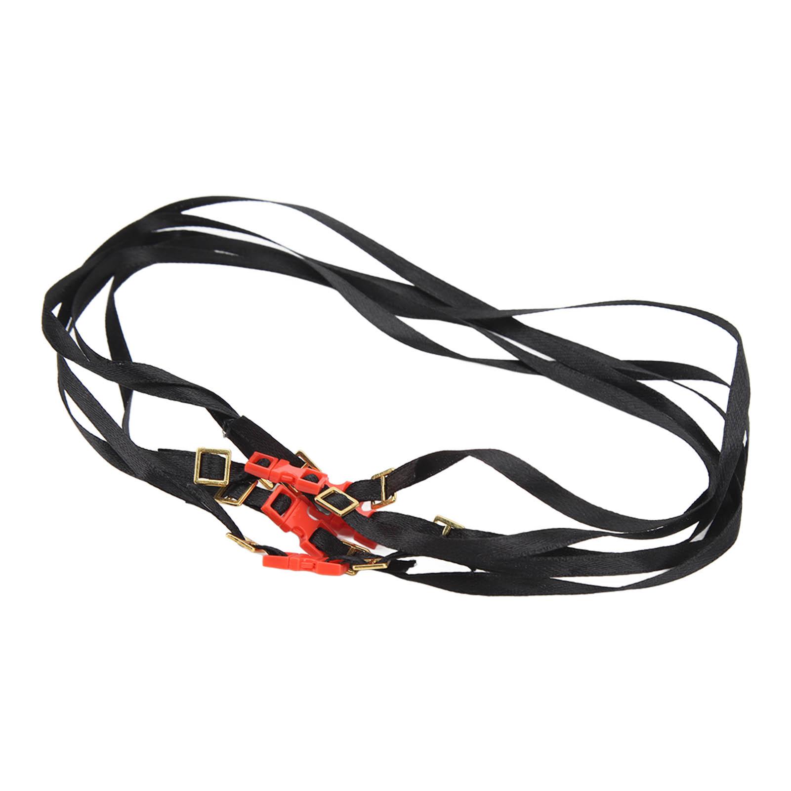 

5 шт. Ремни для крепления RC масштаба 110 Прочные Регулируемые по длине Веревки для багажа Ремни для крепления на багажник на крышу