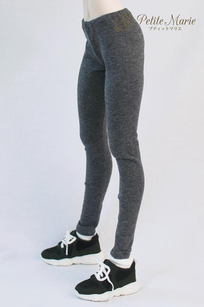 [Petite Marie] 13 DD Compatible 910 Length Leggings, Dark Gray, Tights, Fitness Pants, Leggings, Daily Pants, Casual Pants, 60cm Doll, BJD, Doll