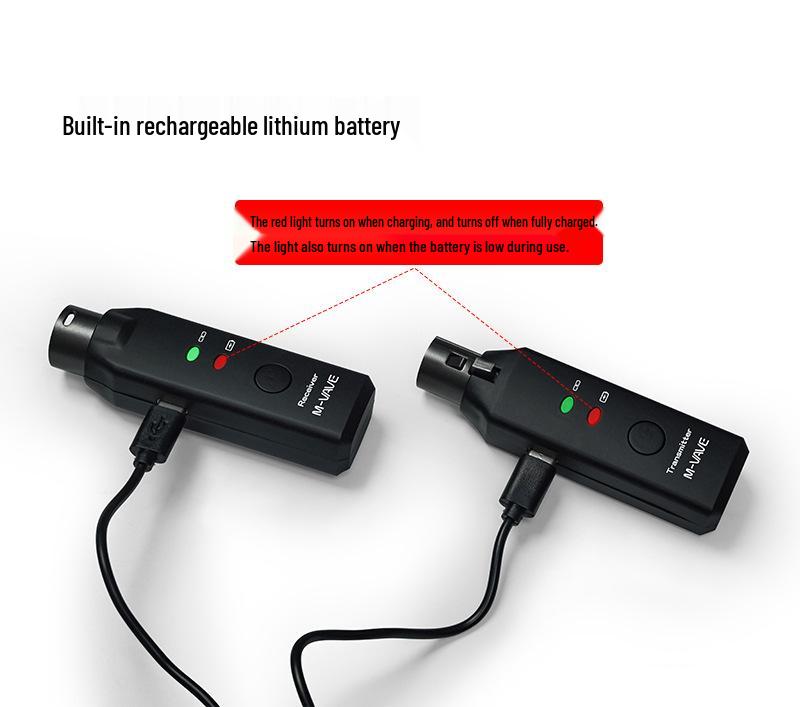 Dynamic Wireless Microphone Converter: Wired to Wireless Transmitter & Receiver for KTV Singing