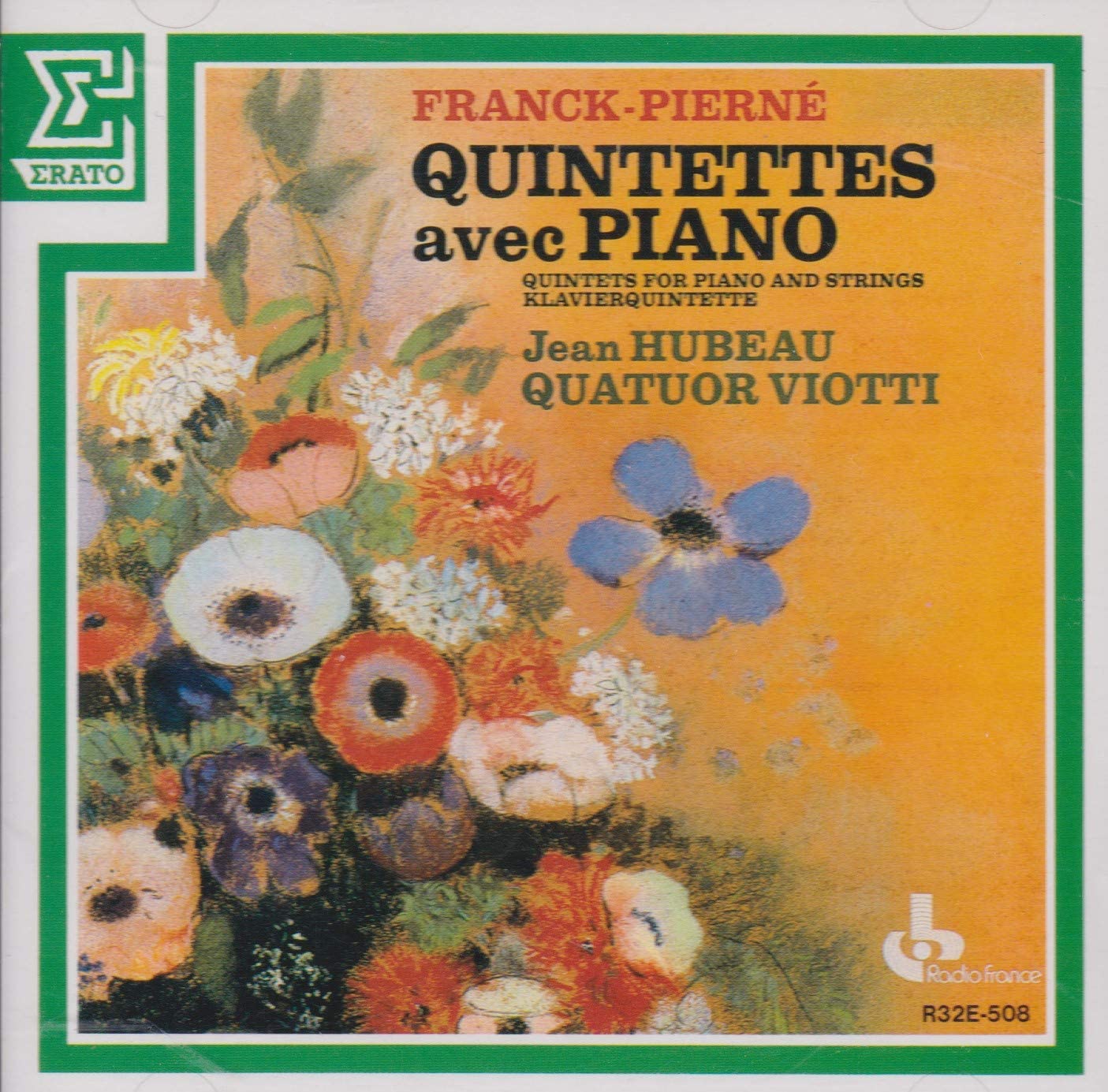 

CD - Frank; Piano Quintet in F minor / P R32E508 Japan Classical