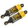 2 Stück RC Metall Stoßdämpfer Dämpfer Stoßdämpfer Set für Wltoys A959 A949 A969 118 RC AutoGold