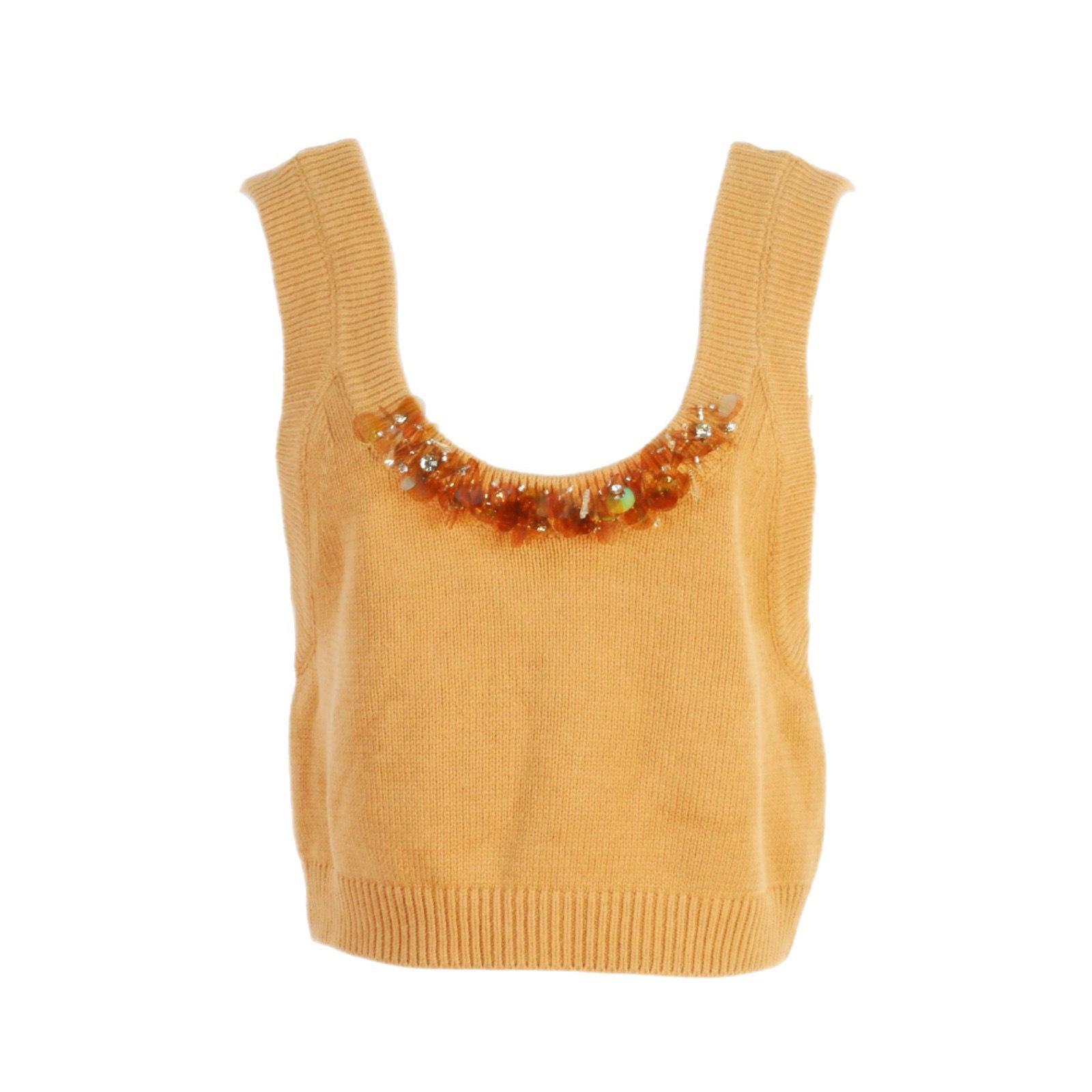 

Women s Sequin Patchwork Sleeveless Knit Vest - Sexy Socialite Style Summer Top Large