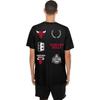 Chemise - NEW ERA - MATCH Chicago Bulls - Coupe oversize - 100% coton 200 g/m² - Impressions Chicago Bulls