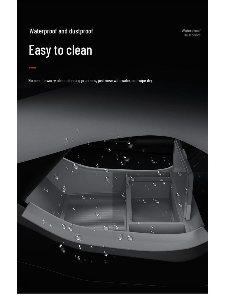 Denza N9 Silicone Center Console Storage Box & Glasses Holder