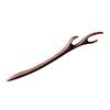 Retro Ebony Hairpin Chinese Antique Style Carved Hairpin Simple Temperament Qipao Hanfu Dished Hair Accessories for Women