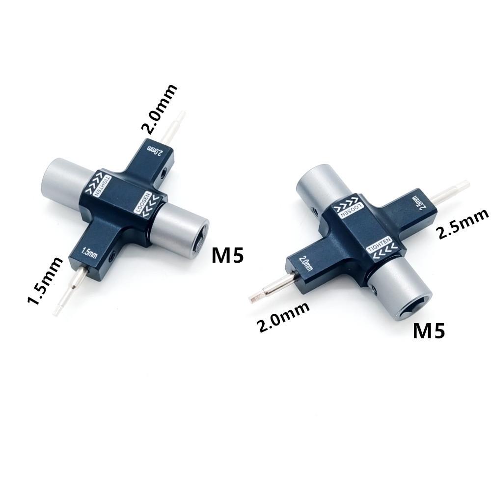 Hexagon Socket Wrench (1.5mm/2.0mm) with Quick Release Sleeve for Drone Repair