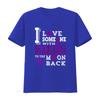 Cystic Fibrosis Awareness I Love Someone With To The T Shirt Vintage Washed Soft Homme Casual Designer Clothes Fashion