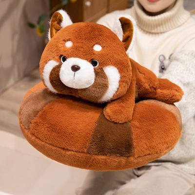 Donut Red Panda Pillow Plush Toy Doll Red Panda Doll Children's Company Soothing Ragdoll