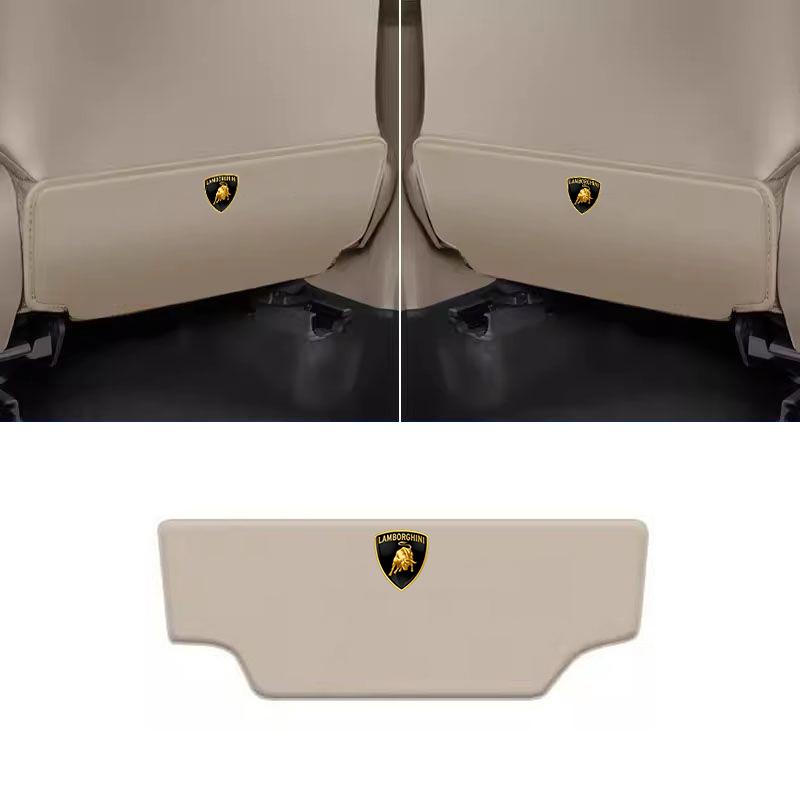 1pcs Car Seat Back Protector Mat Prevent Dirty Anti Kick Pad For Lamborghini LP570 LP610 Urus LP700 LP770 Gallardo Aventador