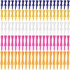 100pcs Multiple Sizes Driving Range Tees Plastic Material Assorted Golf Tees  For Men