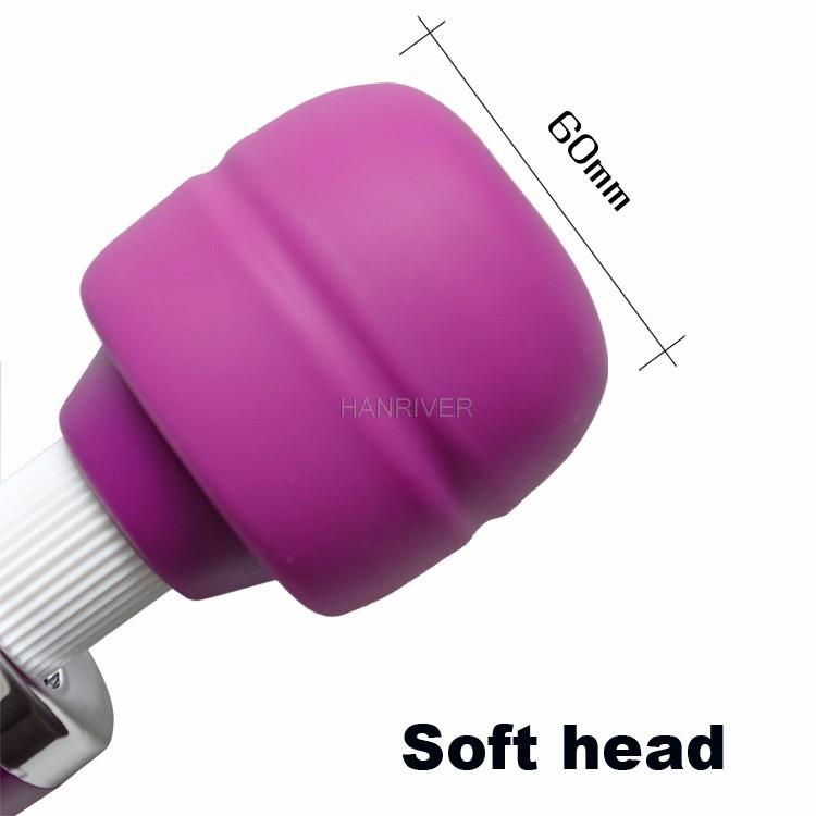 New 10 Speeds Magic Wand Massager,Big Magic Wand Massage Stick AV Vibrators Sexy Clit Vibrator Sex Toys for Women 32 *