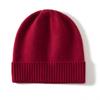 Warm Cashmere Knit Beanie Hat Men Women Thick Ear Protection Foldable Cap Winter Accessory