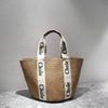 Hand-woven Bag Large Capacity Leisure Vacation Beach Shoulder Straw Woven