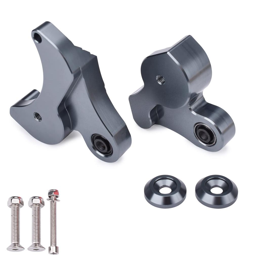 Motorcycle Lowering Kit & Rear Lowering Link Rod for Yamaha XMAX 300/XMAX 250 (All Models) - Titanium Color