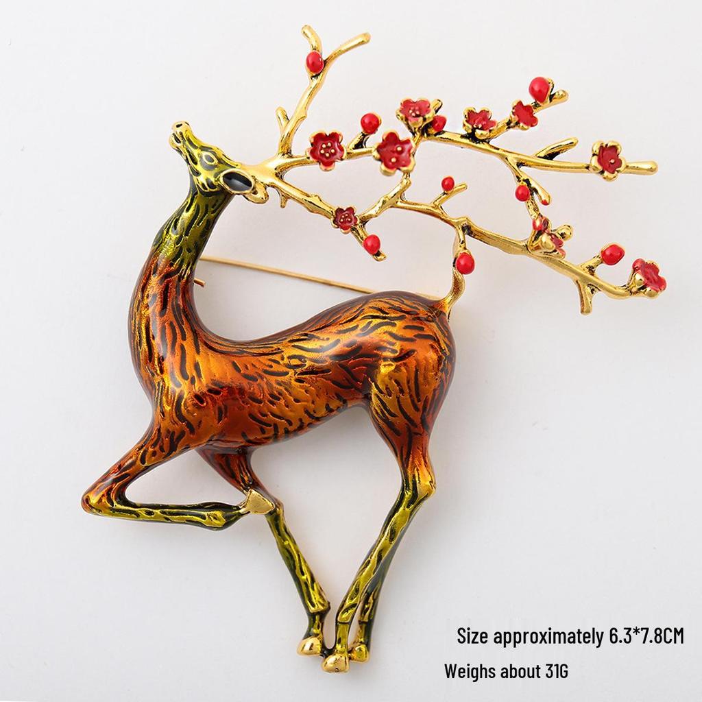 Halloween Retro Zodiac Snake Brooch - Enamel Pin Suit Accessory