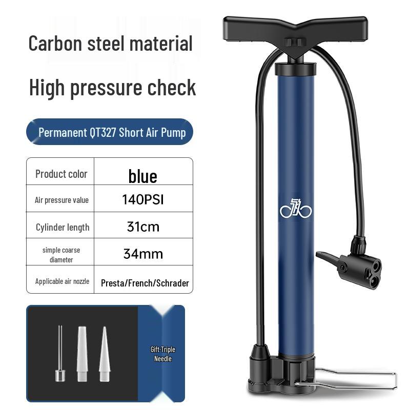 Electric High-Pressure Bicycle Pump with Universal Hose for Road Bikes and Basketballs