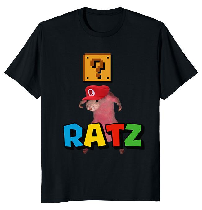 Funny Saying Pink Mouse Ratz T-Shirt L