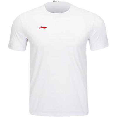 Simple Versatile Comfortable Casual Sports Round Neck Quick-Dry Short Sleeve T-Shirt Unisex Tops White AHSUG27-2