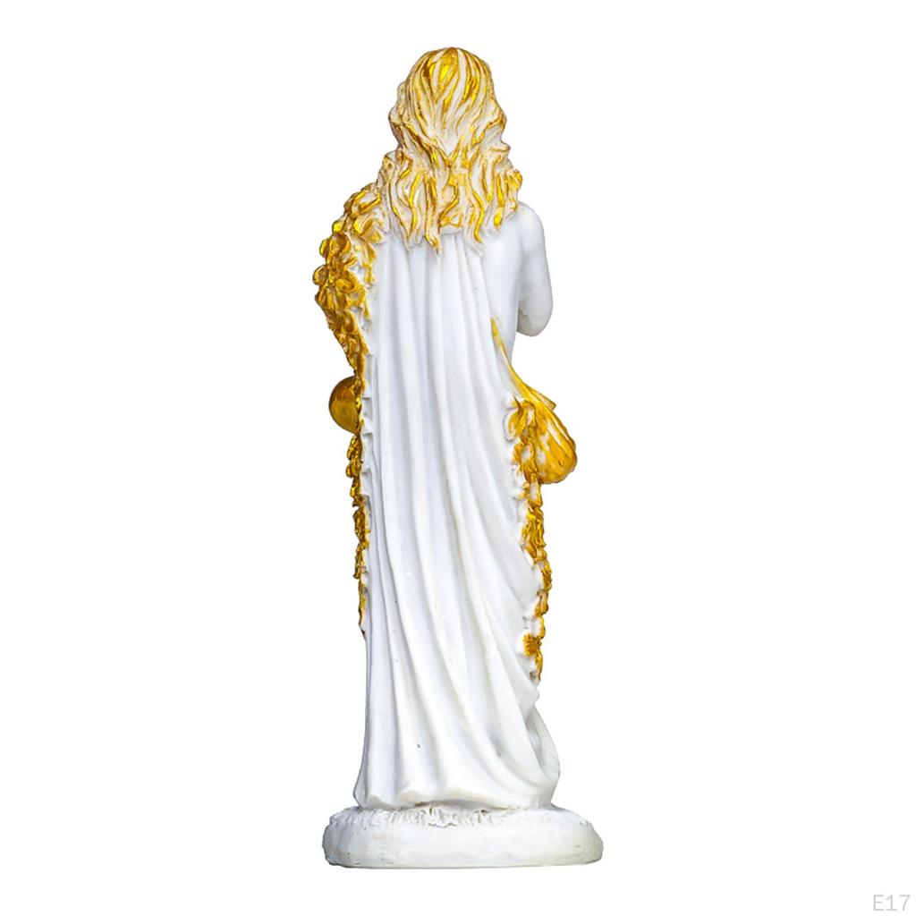 Resin Figurines, Sculpture Ornaments Modern Design, Statue for Desks, Tables, Shelves, Bedside