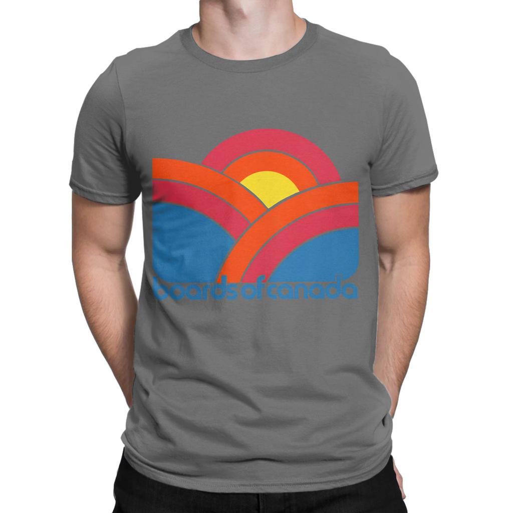 Boards Of Canada Art Minimaliste Graphique Drôle T-shirt 100% Coton Boards of Canada T-shirts Hauts Pour Unisexe
