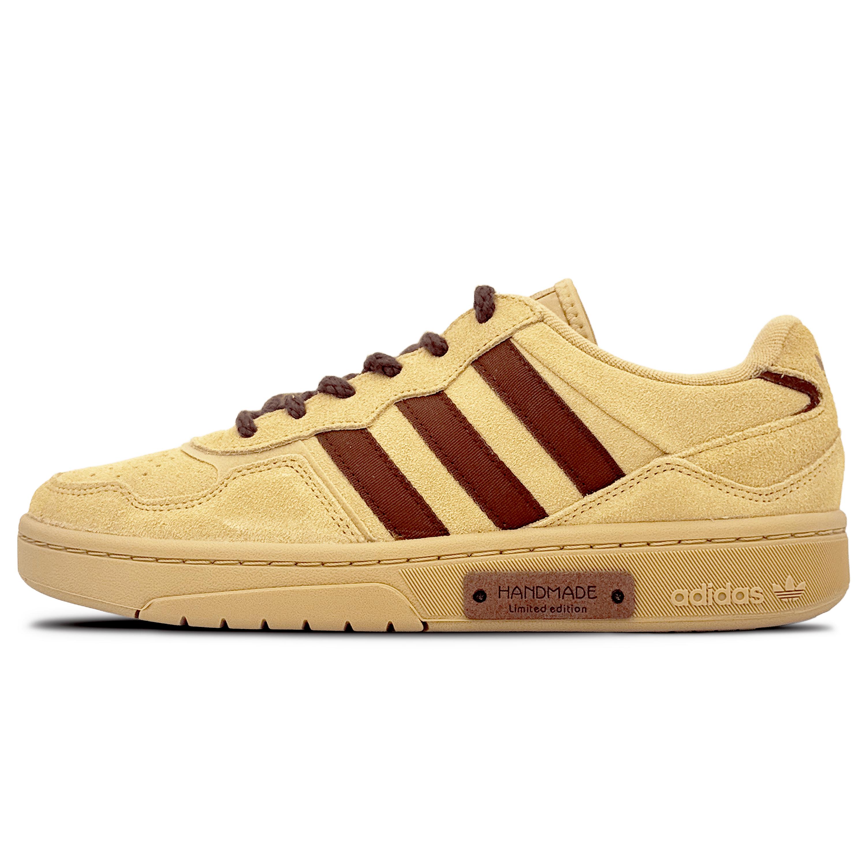 Adidas Originals Courtic Abrasion Resistant Low top Skateboard Shoes Unisex Wheat ID6070(team65-) 38