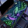 Surreal Dark Female Portrait Gaming Mousepad Nonslip Rubber Back Stitched Edge Extended Surface For Gaming Daily Office