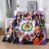 1pc Blanket Omega Psi Phi Print Design, Lightweight Blanket for Sofa, Bed- Soft &Warm, Gift for All Seasons like Christmas, Halloween