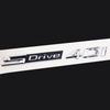 Car SDrive 45i 40i 30i Lettering Emblems Chorm 3D Badges Sticker Silver Accessories For BMW SDrive 45i 40i 30i