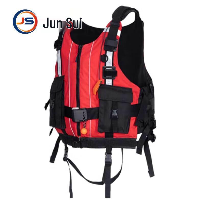 JunSui Heavy-Duty Whitewater Rescue Life Vest