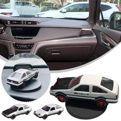 AE86 Auto Drift Rotating Alloy Car Model Turning Gyroscope Car Interior Center Console Classic Decorative Ornaments Holiday Gift