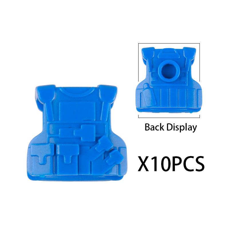 MOC Military SWAT Soldiers Building Blocks Accessories Set Medical Box Vest Backpack Bricks Kids Gift