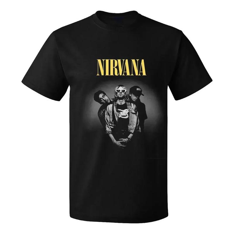 Playera Camiseta Banda De Rock Retro Nirvana Album S