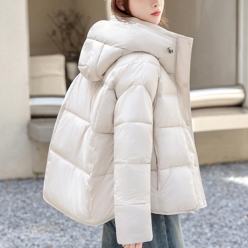 Fashion Women's Coats Winter Short Parkas Hooded Casual Loose Thick Warm Outerwears Women Jackets