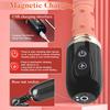 Wireless Remote Control Female Masturbator with Rotating Beads and Telescopic Vibrations for Self-Stimulation and Orgasm