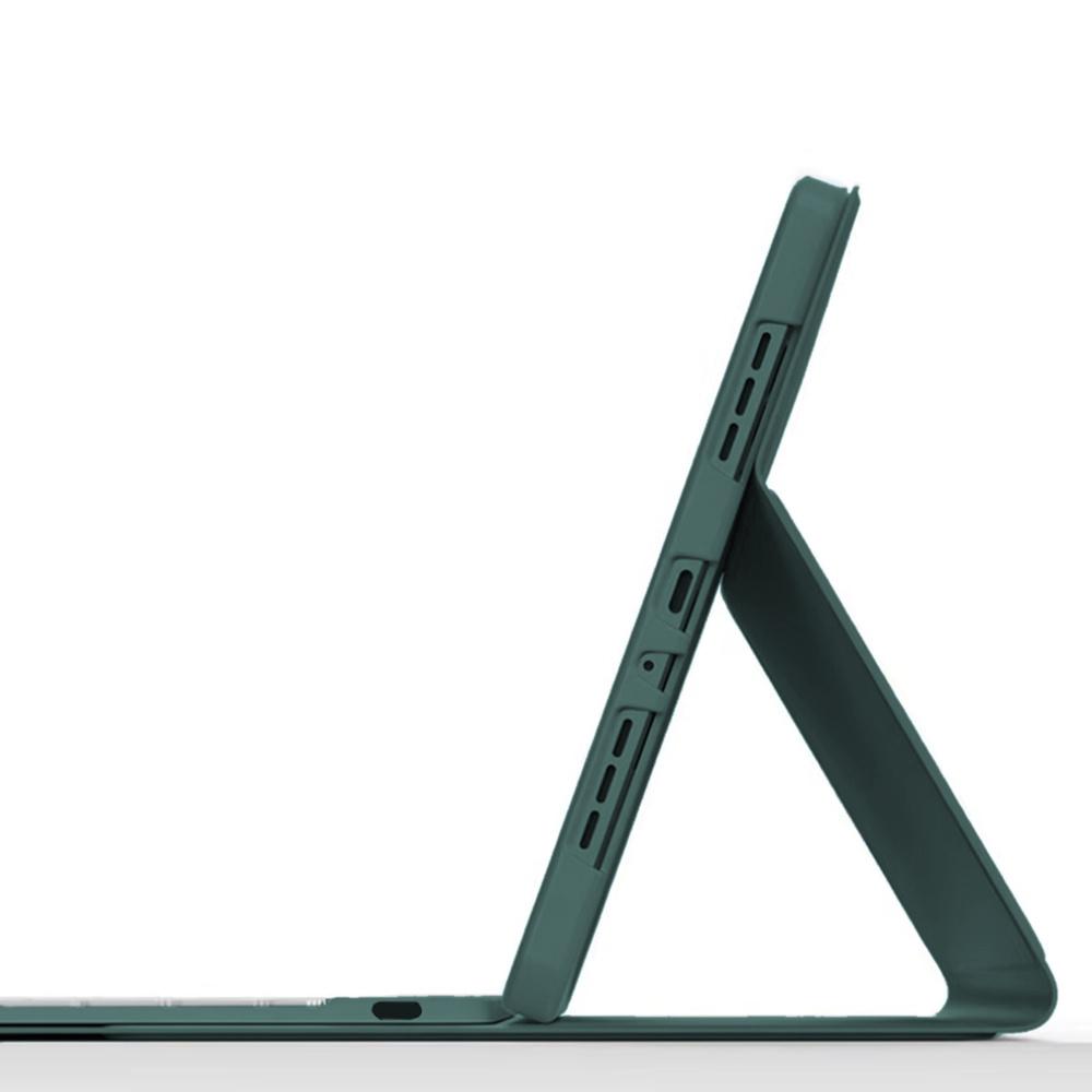 Etui z klawiaturą Bluetooth i touchpadem do iPad Pro 11 5. generacji (Zielony)