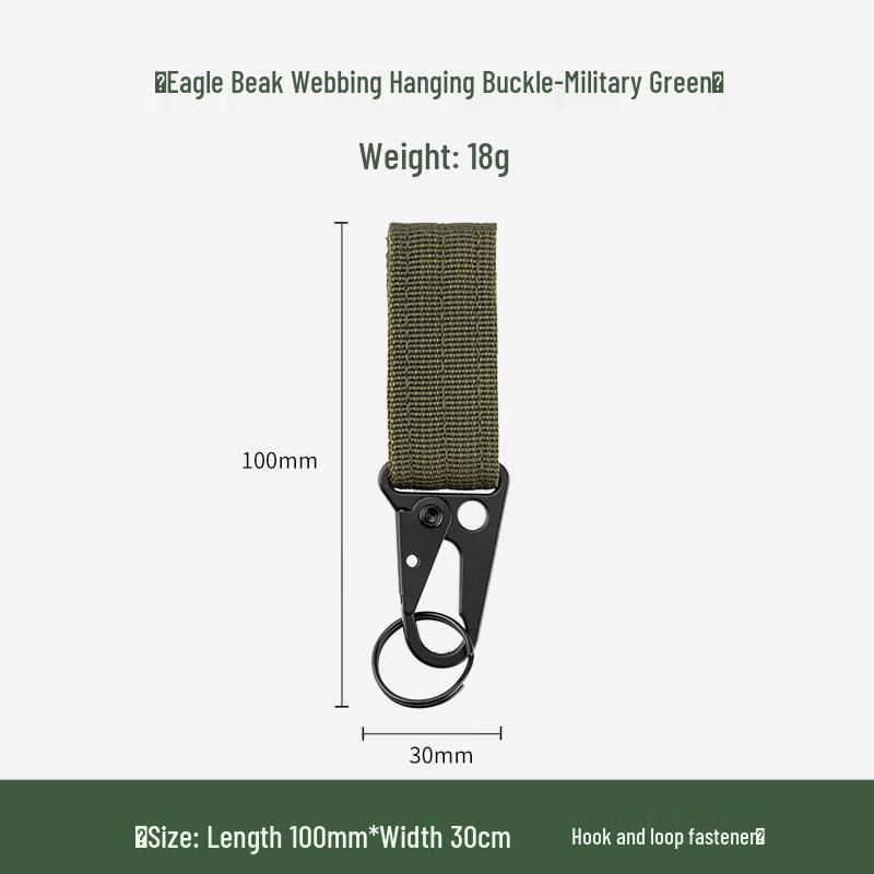 

Многофункциональный карабин-брелок и держатель для крепления на ремень