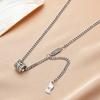 Titanium Steel Fashionable Hip Hop Letter Necklace For Women Unique Piece Jewelry