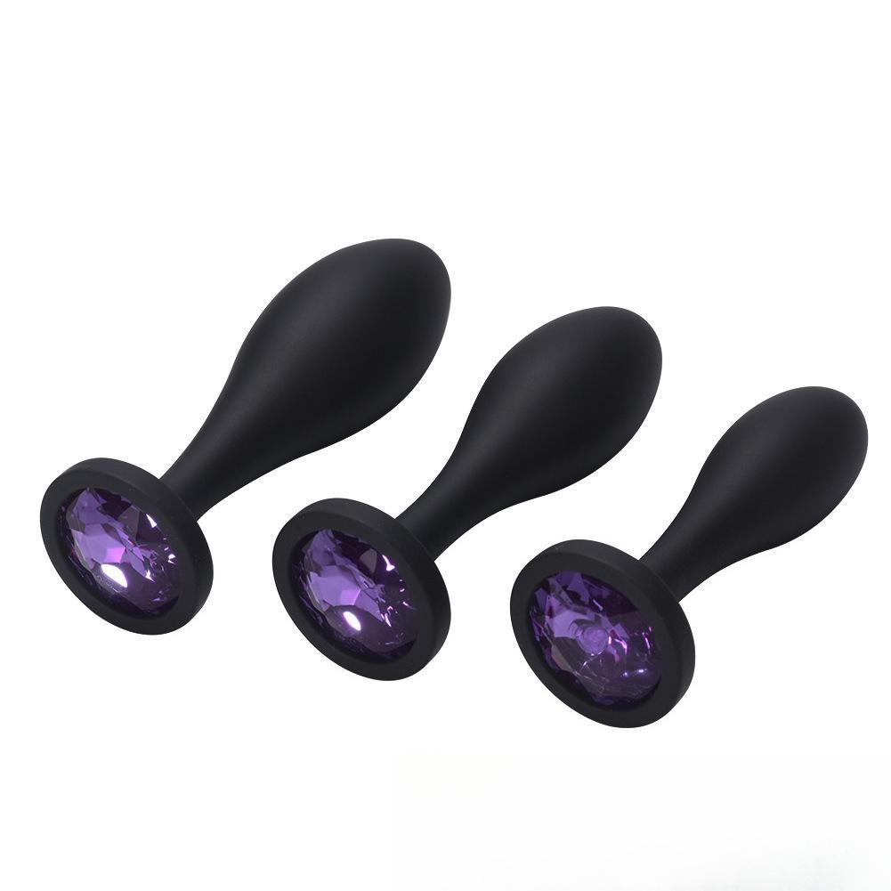 Jeweled Anal Plug Sex Toys for Woman Men Anal Dilatador Training Prostate Massager Butt Plug Female Masturbator Adult Products