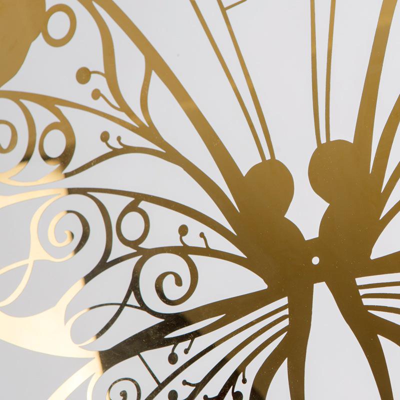 3D Realistic Decorative Butterflies - European Style Carved Scenes