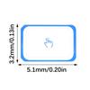 High Sensitivity Tempered Glass Protector for Action Camera LCD Display Thickness Curved Edged Display Film Replacement